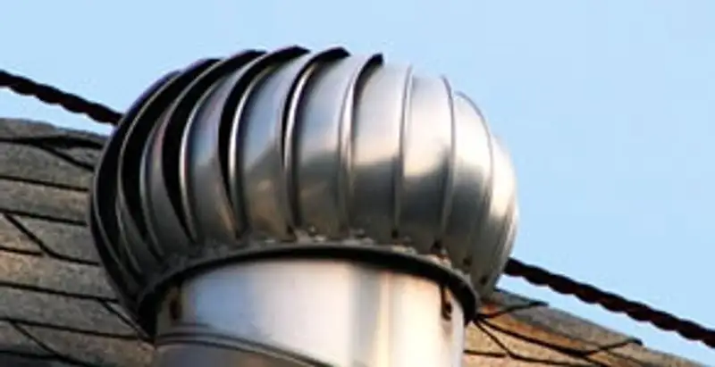 attic fan installation services with professionally installed roof ventilation unit in Modesto, CA