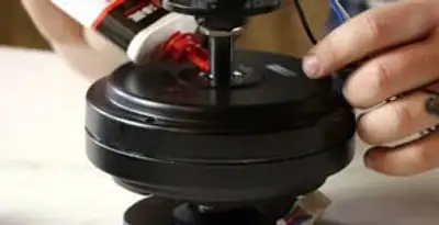 Ceiling fan motor repair and internal component adjustment in Modesto, CA
