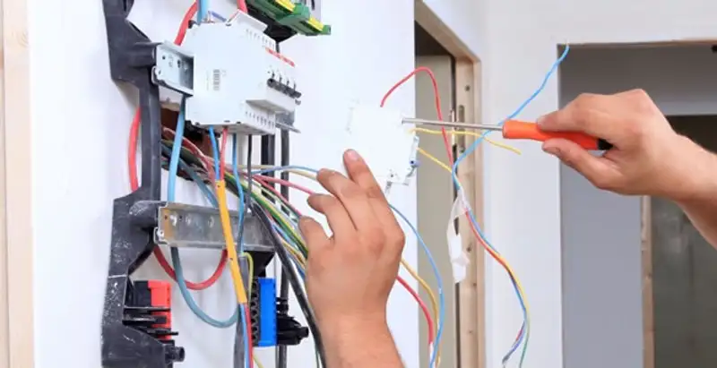 electrician services performing residential electrical panel wiring in Modesto, CA