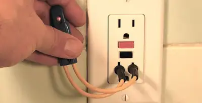 gfci circuits service testing ground fault circuit interrupter outlet to ensure electrical protection in Modesto, CA