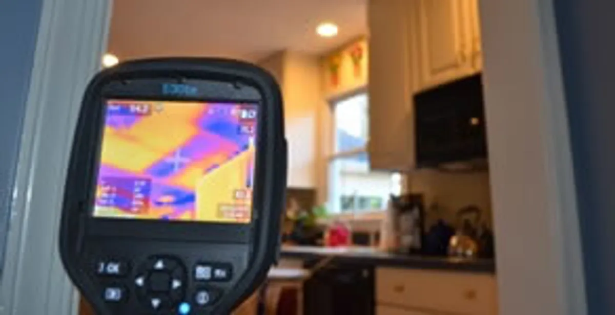 home energy audit service using thermal imaging to evaluate electrical efficiency inside a home in Modesto, CA