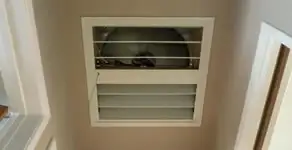 whole house fan installation services with ceiling-mounted ventilation system in Modesto, CA